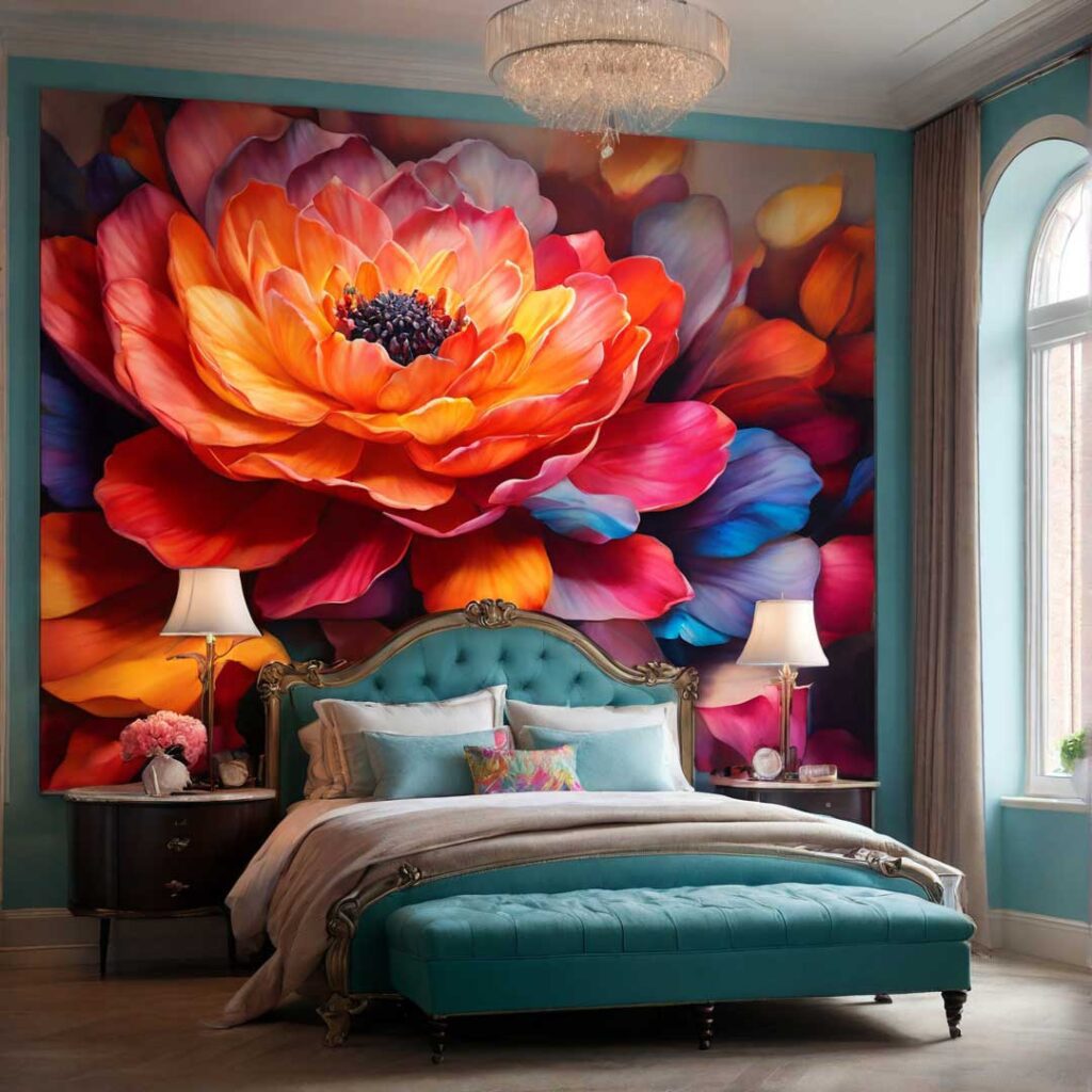 A pure artistry of a wallpaper design